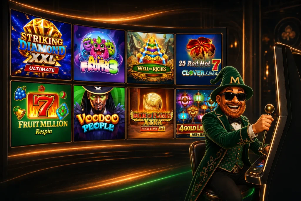 Automaty do gry dostępne w Magic365 Casino