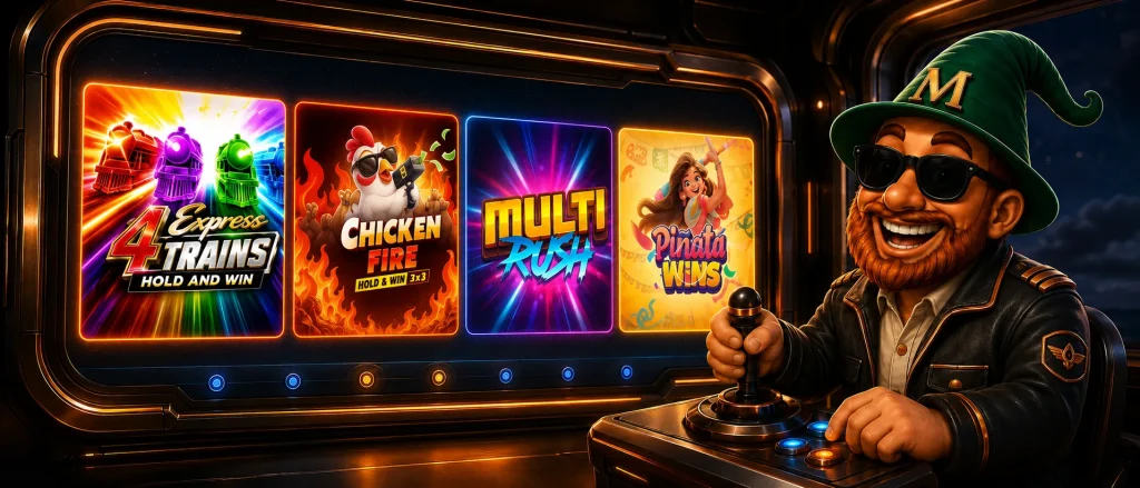 Gry Crash dostępne w Magic365 Casino