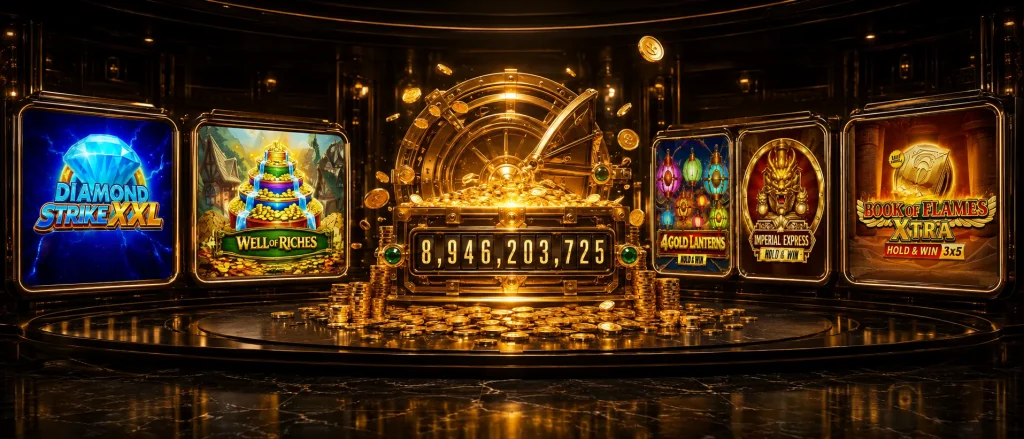 Gry jackpotowe dostępne w Magic365 Casino